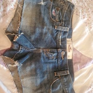 Hollister jean shorts